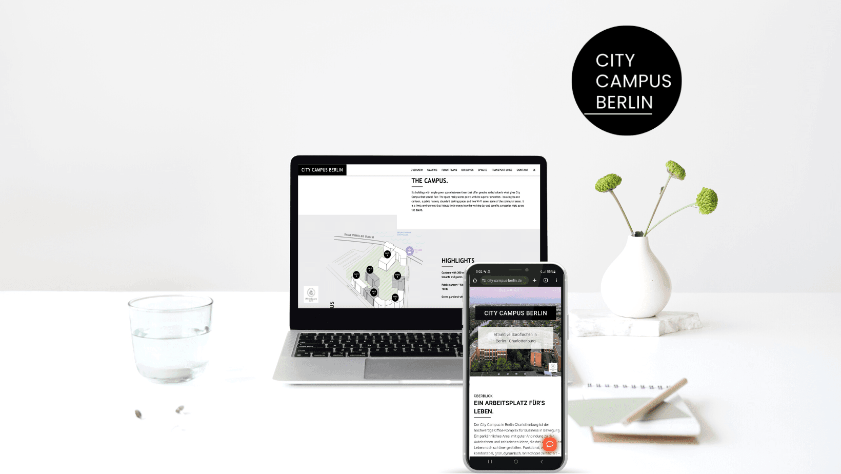 Minimalist Laptop Mockup Beauty Facebook Cover-min